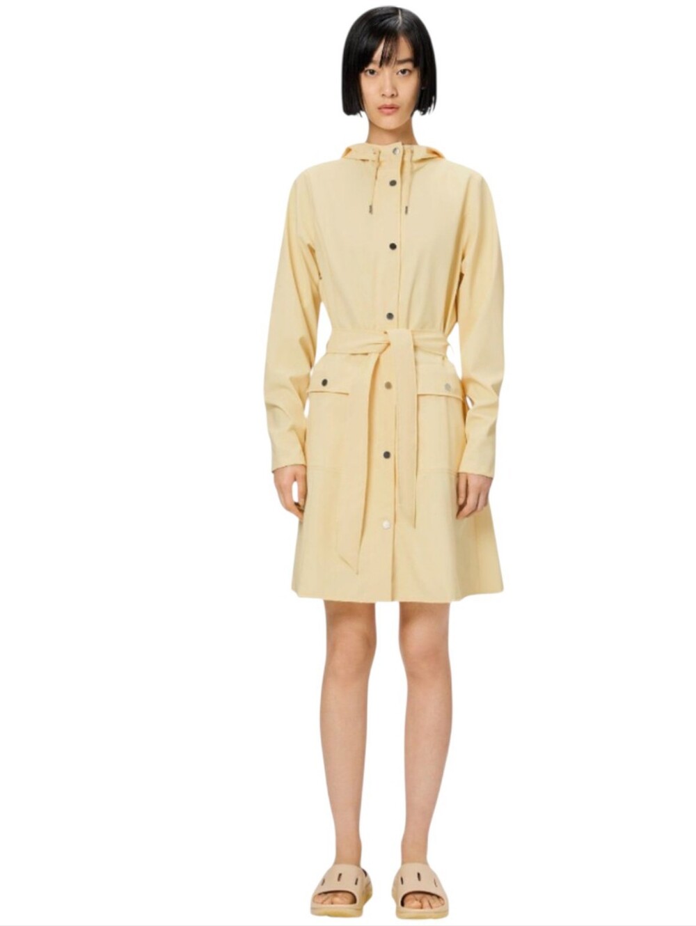 Rains Curve Long Jacket